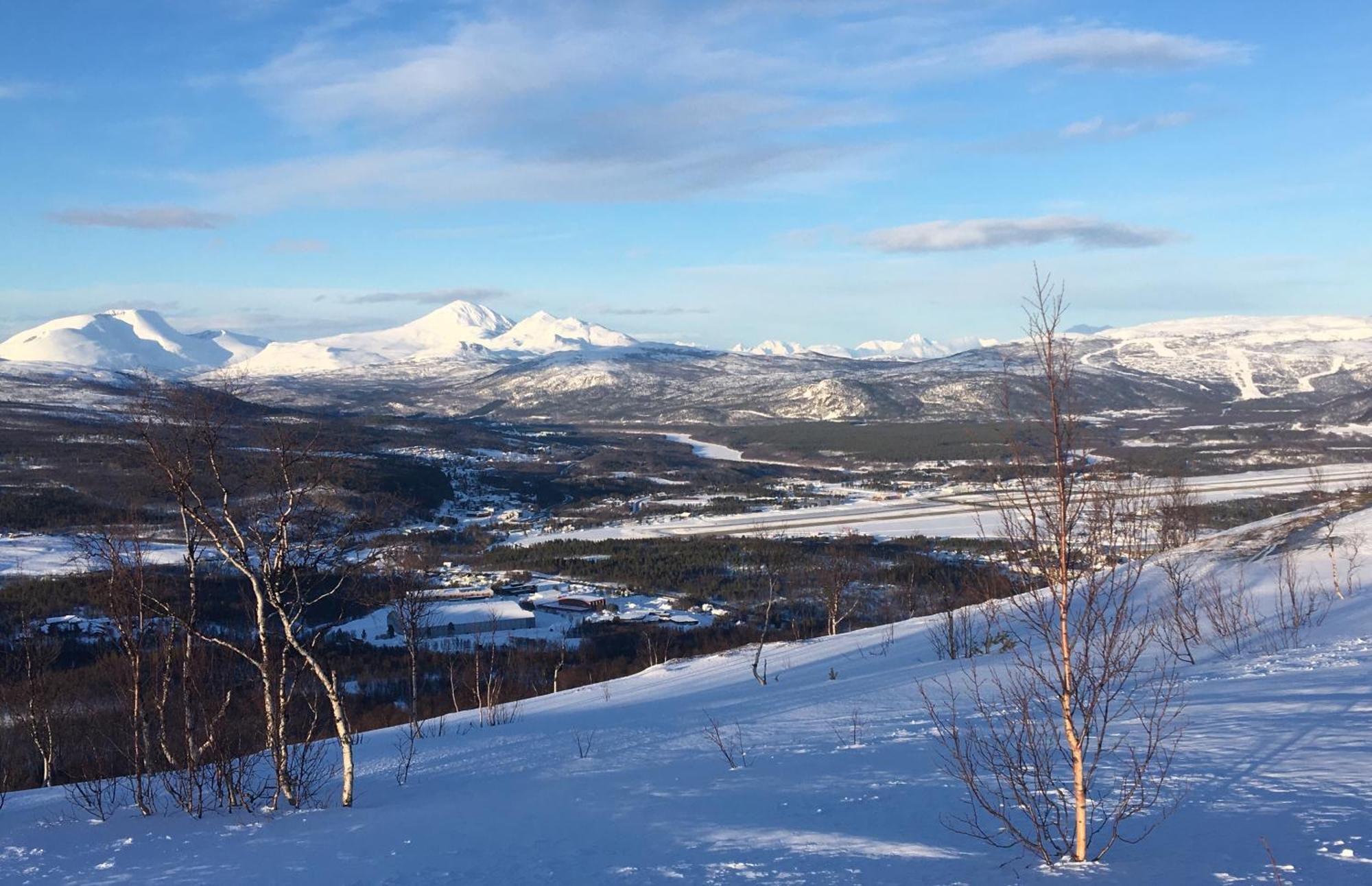 Bardufoss Hotell Bagian luar foto