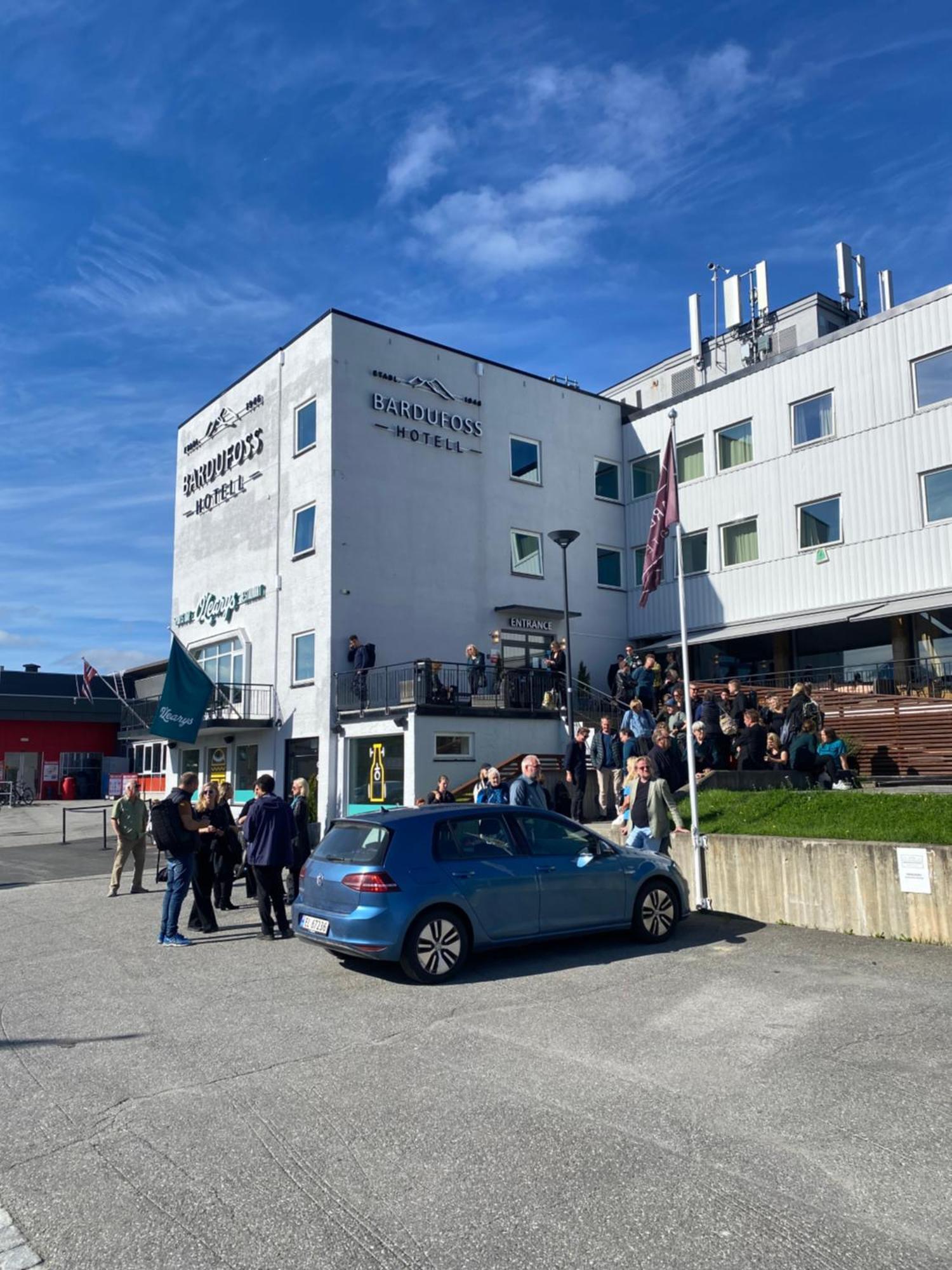 Bardufoss Hotell Bagian luar foto
