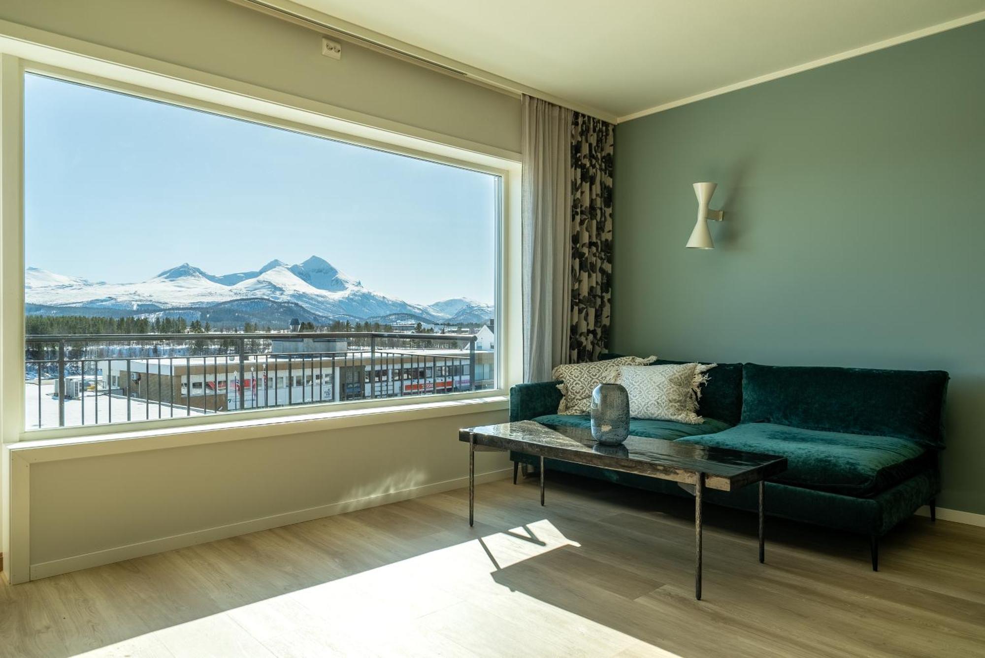 Bardufoss Hotell Bagian luar foto